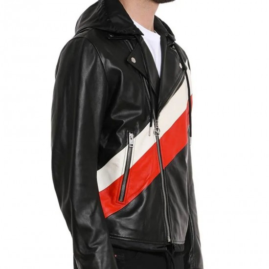 13 Reasons Why Ross Butler Leather Jacket with Hood 13 Reasons Why Ross Butler Leather Jacket with Hood