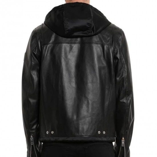 13 Reasons Why Ross Butler Leather Jacket with Hood 13 Reasons Why Ross Butler Leather Jacket with Hood