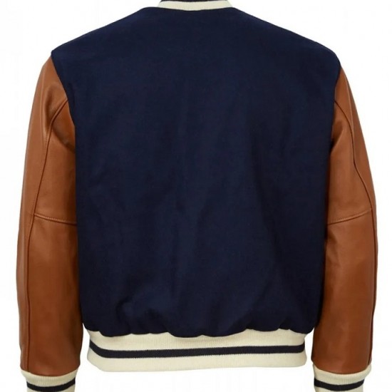 1940 NY Yankees Varsity Blue and Brown Jacket