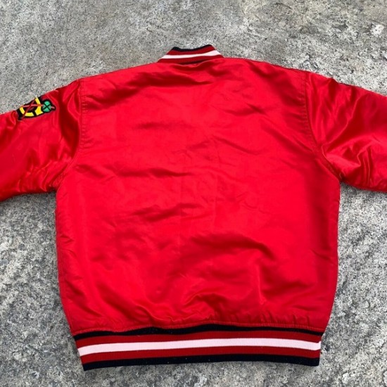 1990s Philadelphia 76ers Athletic Winter Sportswear Bomber Jacket 1990s Philadelphia 76ers Athletic Winter Sportswear Bomber Jacket