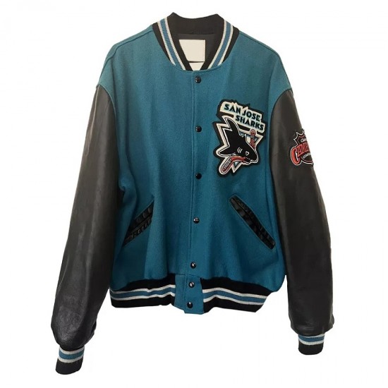 1990’s Jose Sharks Varsity Jacket 1990’s Jose Sharks Varsity Jacket