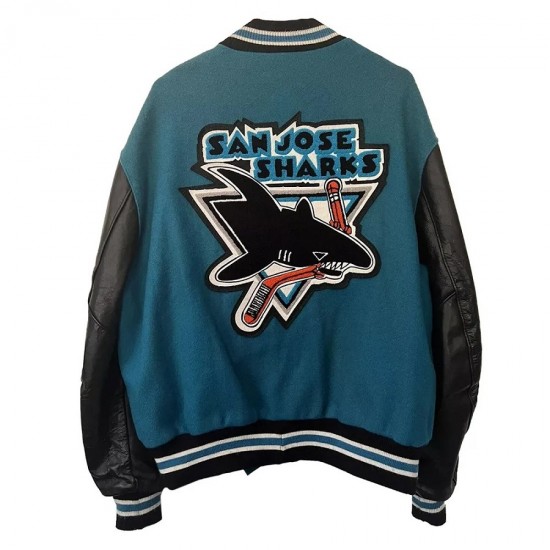 1990’s Jose Sharks Varsity Jacket 1990’s Jose Sharks Varsity Jacket