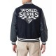 2009 NY Yankees World Series Black Varsity Jacket