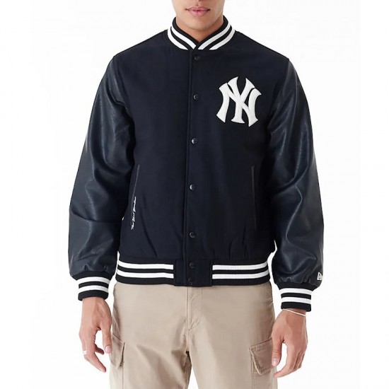 2009 NY Yankees World Series Black Varsity Jacket 2009 NY Yankees World Series Black Varsity Jacket