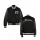 23 Humanz Black Varsity Letterman Jacket