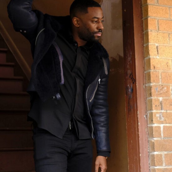 24 Legacy Ashley Thomas Shearling Jacket