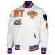 2x Finals Champions Mash Up Capsule New York Knicks White Jacket 2x Finals Champions Mash Up Capsule New York Knicks White Jacket
