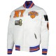 2x Finals Champions Mash Up New York Knicks White Jacket 2x Finals Champions Mash Up New York Knicks White Jacket
