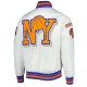 2x Finals Champions Mash Up New York Knicks White Jacket 2x Finals Champions Mash Up New York Knicks White Jacket