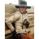 310 To Yuma Charlie Prince, Distressed White Real Leather Coat 310 To Yuma Charlie Prince, Distressed White Real Leather Coat