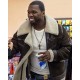 50 Cent Aviator Shearling Jacket 50 Cent Aviator Shearling Jacket