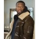 50 Cent Aviator Shearling Jacket 50 Cent Aviator Shearling Jacket