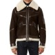 50 Cent Aviator Shearling Jacket 50 Cent Aviator Shearling Jacket
