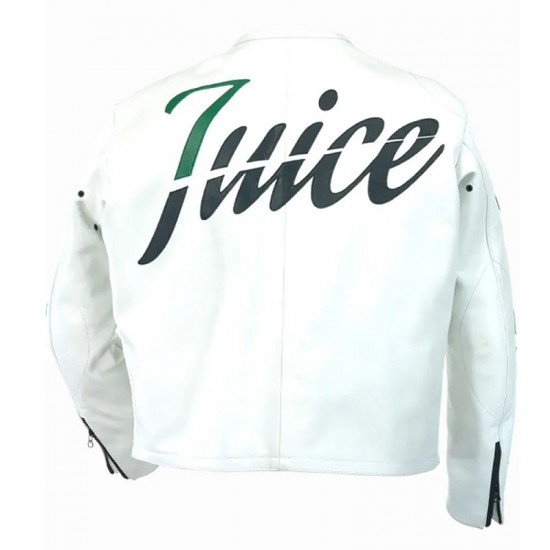 7uice Leather White Jacket 7uice Leather White Jacket
