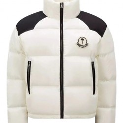 8 Moncler Palm Angels Kelsey Down white Jacket