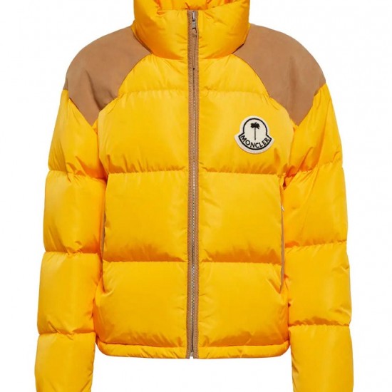 8 Moncler Palm Angels Kelsey Down yellow Jacket