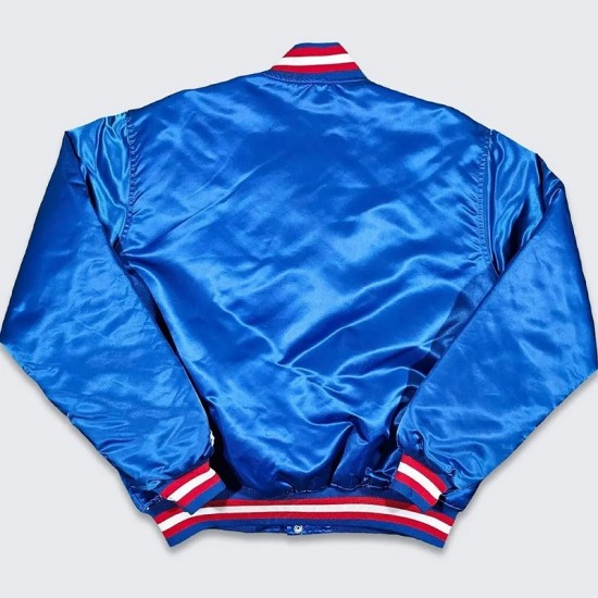 80’s Depaul Blue Demons Bomber Jacket