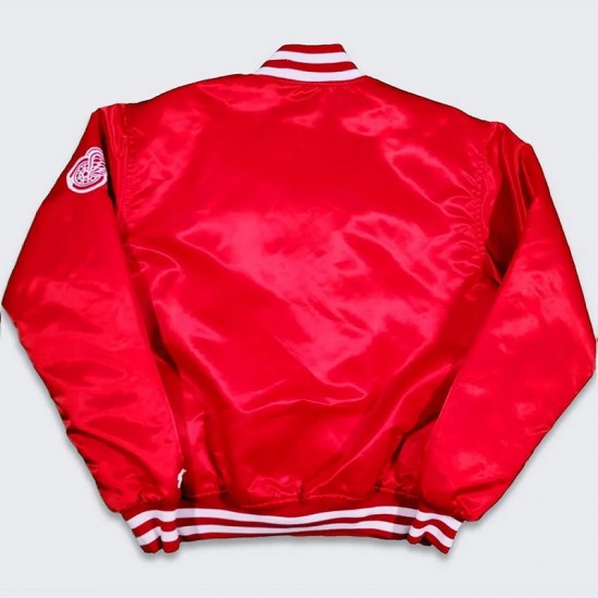 80’s Detroit Red Wings Red Bomber Jacket 80’s Detroit Red Wings Red Bomber Jacket