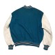 90’s San Jose Sharks Teal Blue Varsity Jacket 90’s San Jose Sharks Teal Blue Varsity Jacket