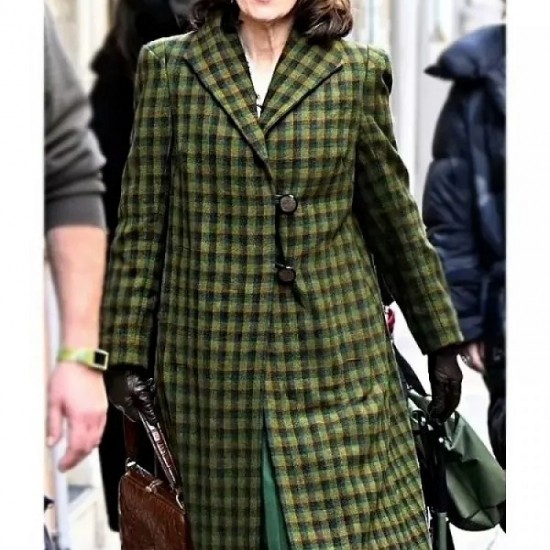 A Haunting in Venice Tina Fey Wool Coat