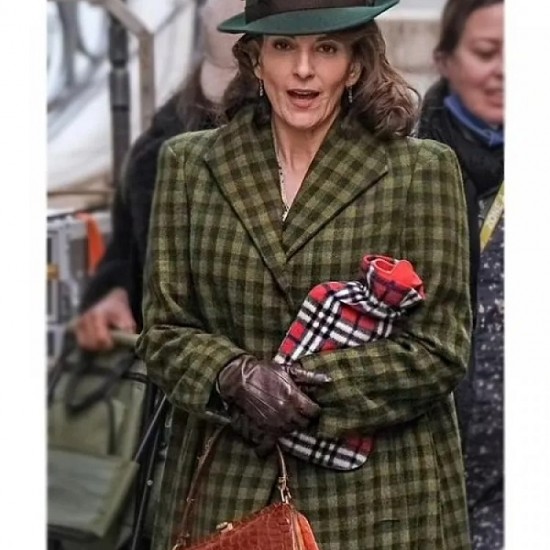 A Haunting in Venice Tina Fey Wool Coat A Haunting in Venice Tina Fey Wool Coat