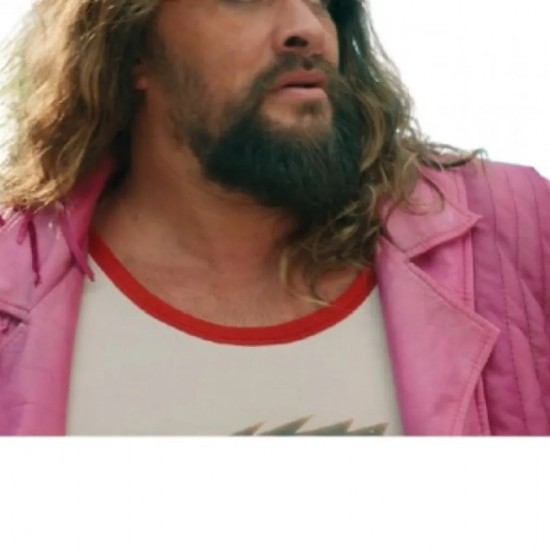 A Minecraft Movie Jason Momoa Pink Leather Jacket A Minecraft Movie Jason Momoa Pink Leather Jacket