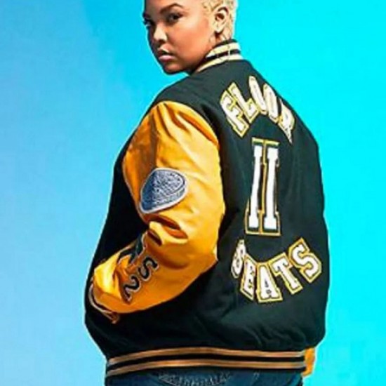 ASAP Ferg Floor II Seats Green and Yellow Jacket