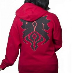 Aaron Lycan Aphmau Fleece Red Hoodie