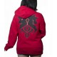 Aaron Lycan Aphmau Fleece Red Hoodie Aaron Lycan Aphmau Fleece Red Hoodie