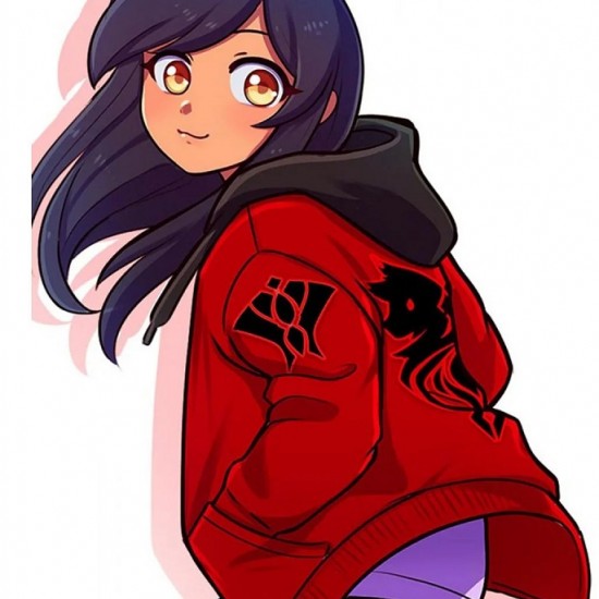 Aaron Lycan Aphmau Fleece Red Hoodie Aaron Lycan Aphmau Fleece Red Hoodie
