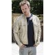 Aaron Paul Tobey Marshall Need For Speed White Leather Jacket