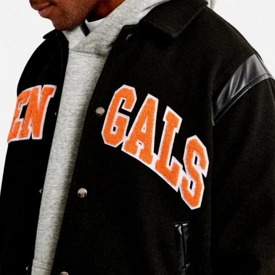 Abercrombie Cincinnati Bengals Varsity Jacket Abercrombie Cincinnati Bengals Varsity Jacket