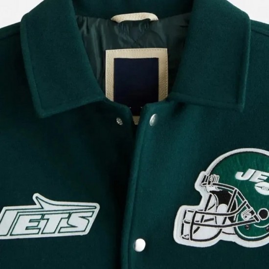Abercrombie New York Jets Varsity Jacket Abercrombie New York Jets Varsity Jacket