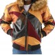 Abstract Pattern Woolen Pelle Pelle Jacket