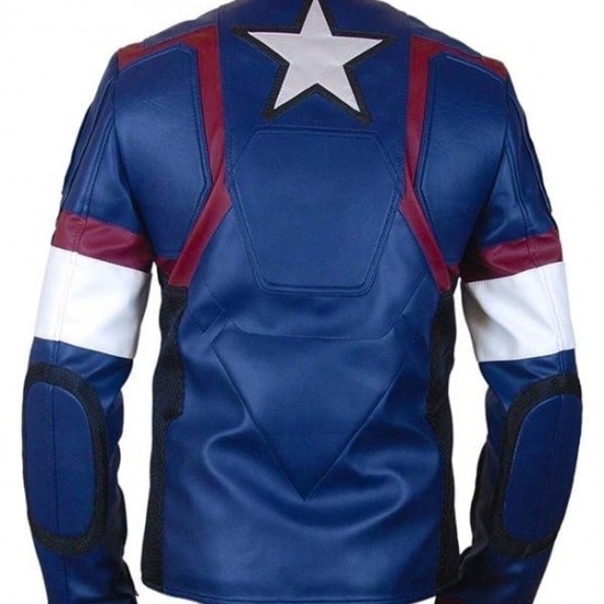 Age of Ultron Avengers 2 Costume Captain America Chris Evans Jacket Age of Ultron Avengers 2 Costume Captain America Chris Evans Jacket