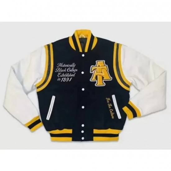 Agricultural And Technical State University Blue Varsity Jacket Agricultural And Technical State University Blue Varsity Jacket