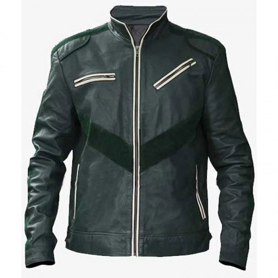 Ajay Ghale Far Cry Green Leather Jacket