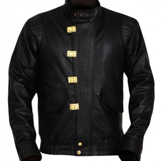 Akira Kaneda Capsule Black Leather Jacket Akira Kaneda Capsule Black Leather Jacket