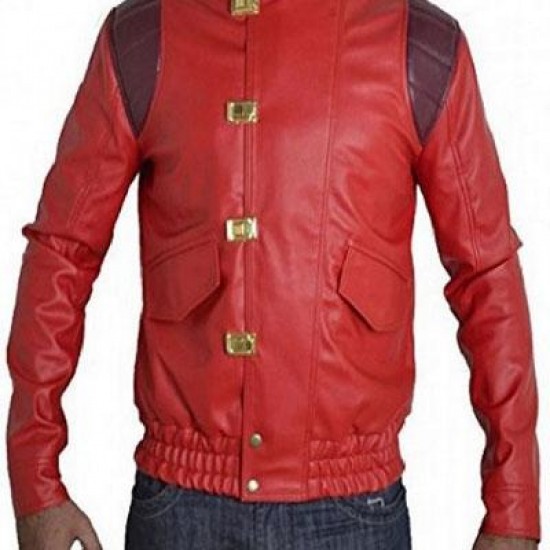 Akira Kaneda Capsule Red Leather Jacket