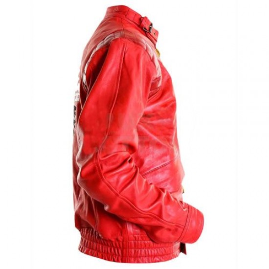 Akira Kaneda Red Capsule Leather Jacket