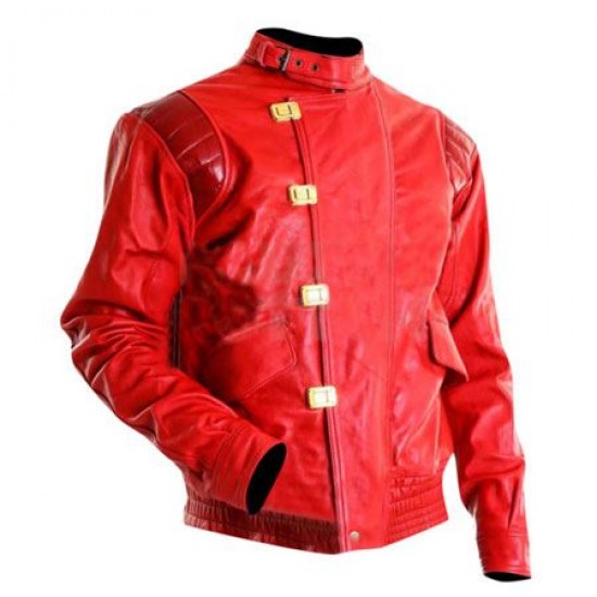 Akira Kaneda Red Capsule Leather Jacket