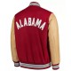 Alabama Crimson Tide Red Varsity Jacket