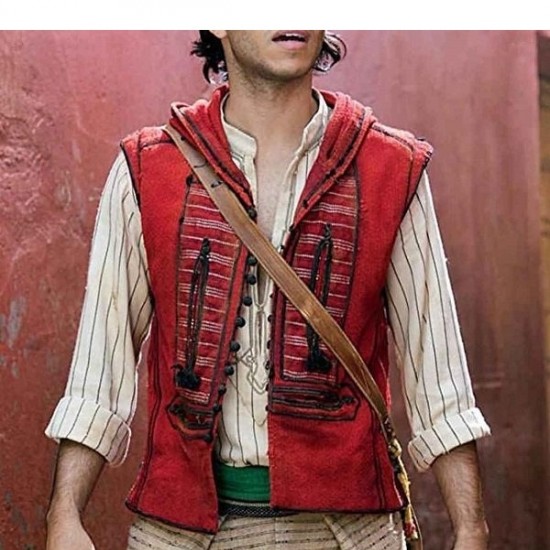 Aladdin Red Cotton Vest Aladdin Red Cotton Vest