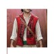 Aladdin Red Cotton Vest