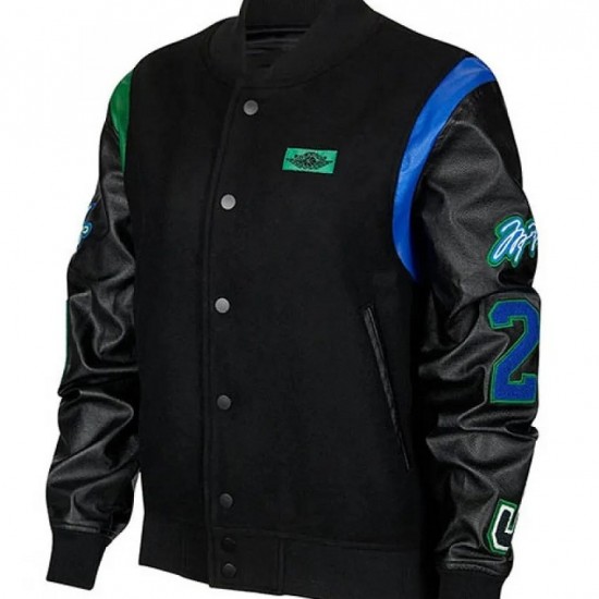 Air Jordan Aleali May Varsity Jacket Air Jordan Aleali May Varsity Jacket