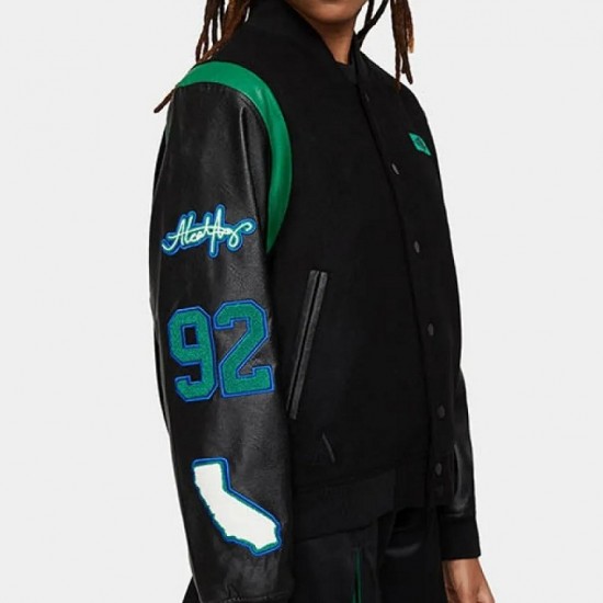 Air Jordan Aleali May Varsity Jacket Air Jordan Aleali May Varsity Jacket