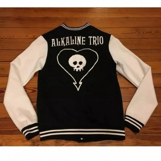 Alkaline Trio Skull Varsity Jacket