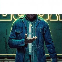 American Gods Mad Sweeney Denim Blue Jacket