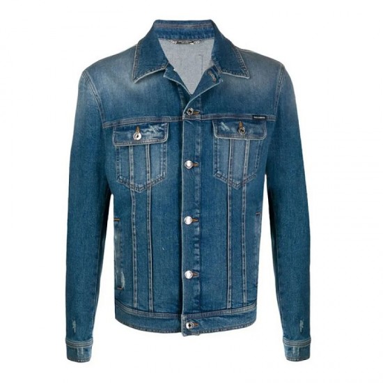 American Gods Mad Sweeney Denim Blue Jacket