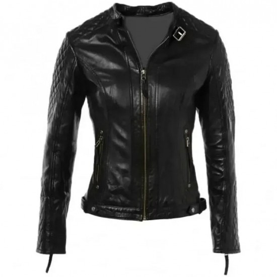 American Skull Bikers Leather Jacket